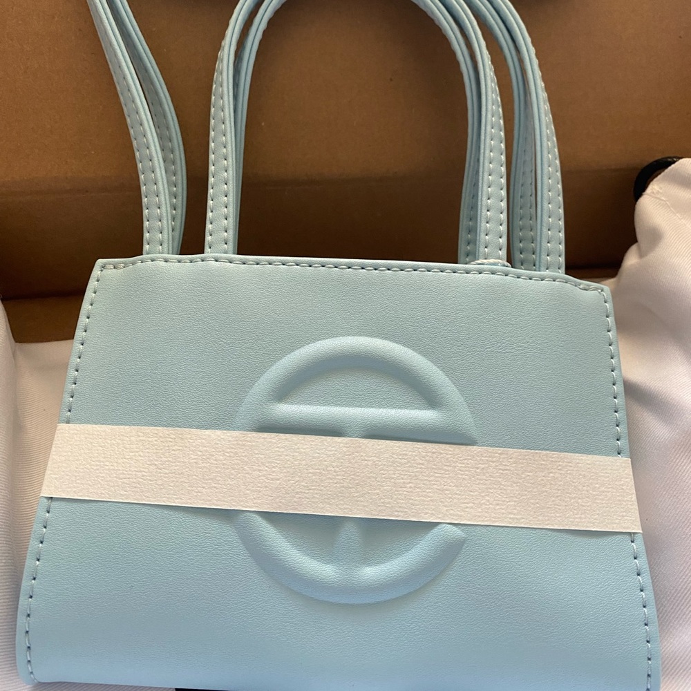 Small Telfar- Pool Blue
